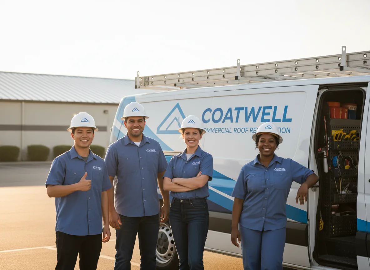 Commercial roof coating company in Hardesty, OK